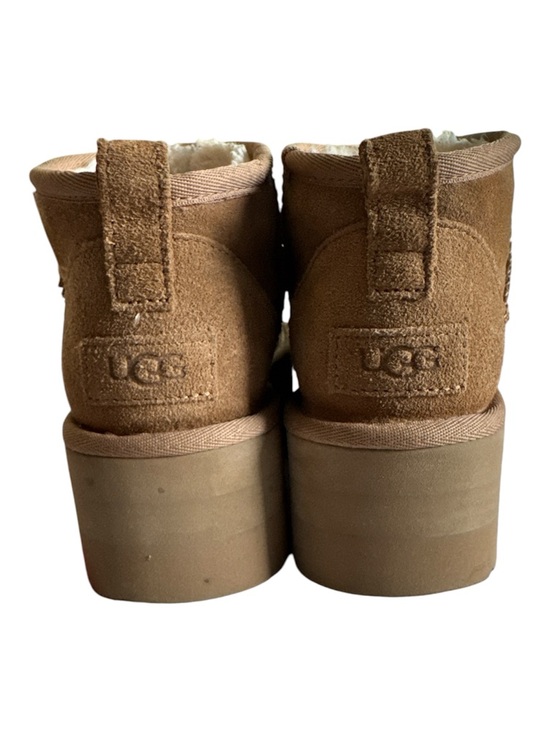 UGG Classic Mini Ultra Chestnut Platform Boot - Size 7